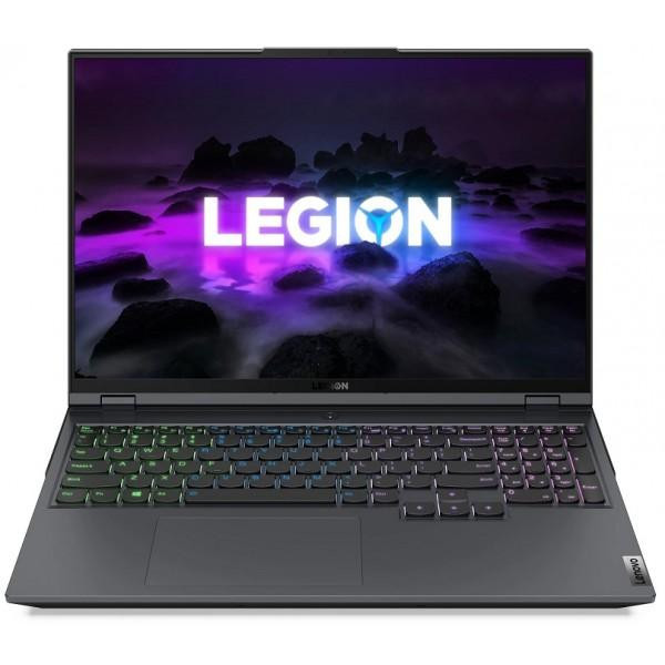 Ноутбук Lenovo Legion 5 Pro 16ACH6H Storm Grey/Black (82JQ011LCK)  Фото №0