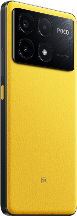 Смартфон Xiaomi Poco X6 Pro 12/512GB Yellow (Global EU)  Фото №1