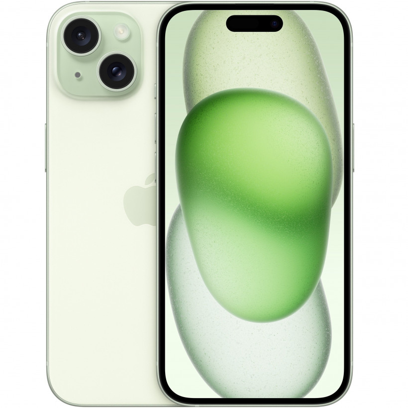 Смартфон Apple iPhone 15 128GB eSIM Green (MTM23)