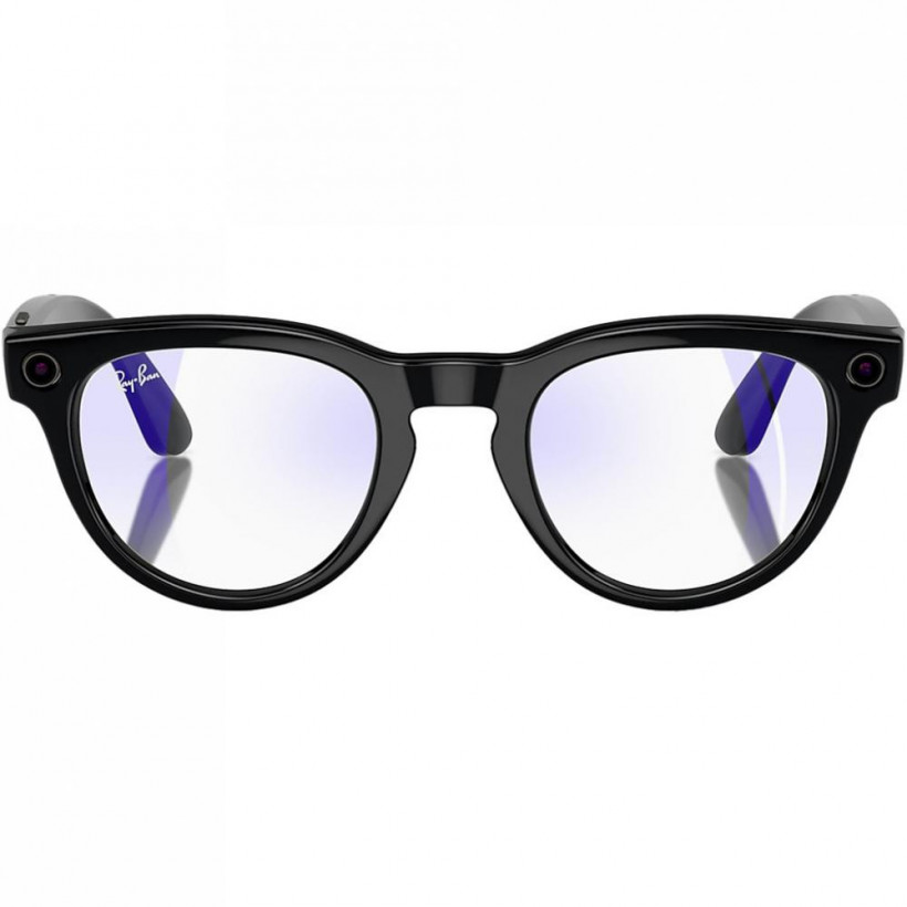 Смарт-очки Ray-Ban Meta Headliner Shiny Black Frame/Clear Lenses (RW4009 601/SB 50-23)