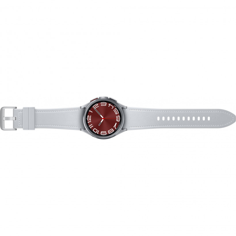 Смарт-годинник Samsung Galaxy Watch6 Classic 43mm eSIM Silver (SM-R955FZSA)  Фото №4