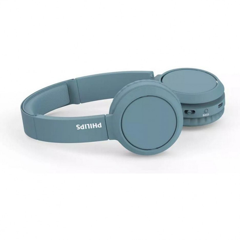 Навушники з мікрофоном Philips TAH4205 Over-Ear Wireless Blue TAH4205BL  Фото №5