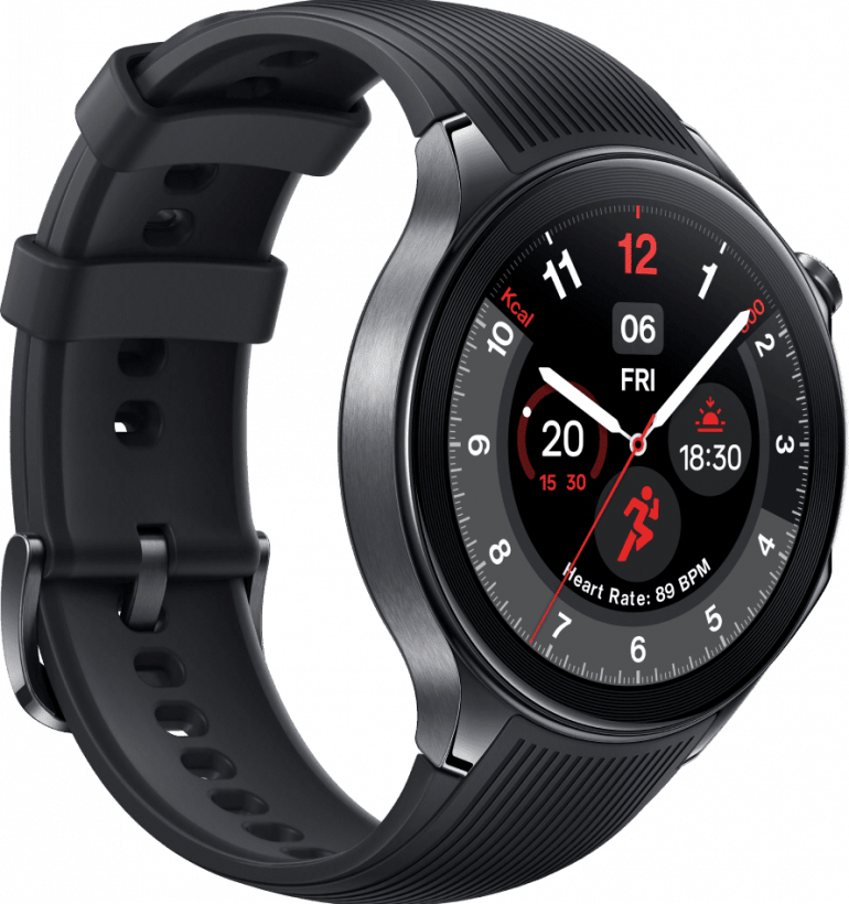 Смарт-годинник OnePlus Watch 2 Black Steel  Фото №3