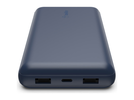 Зовнішній акумулятор (павербанк) Belkin 20000mAh 15W Blue (BPB012BTBL)  Фото №2