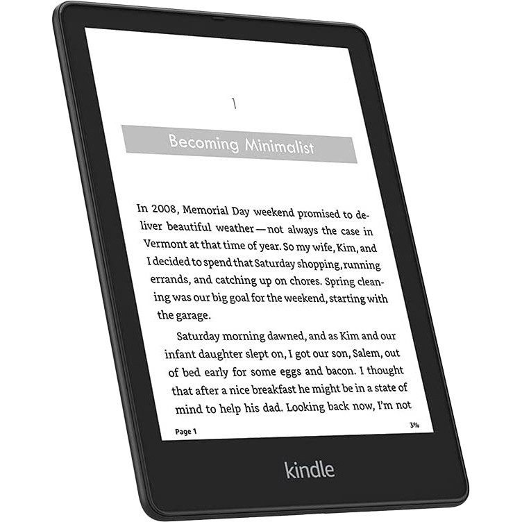 Электронная книга с подсветкой Amazon Kindle Paperwhite Signature Edition 11th Gen. 32GB Black