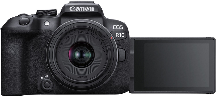 Бездзеркальний фотоапарат Canon EOS R10 kit (RF-S 18-45mm) IS STM (5331C047)