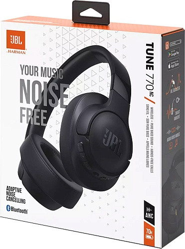 Навушники з мікрофоном JBL Tune 770NC Black (JBLT770NCBLK)  Фото №10