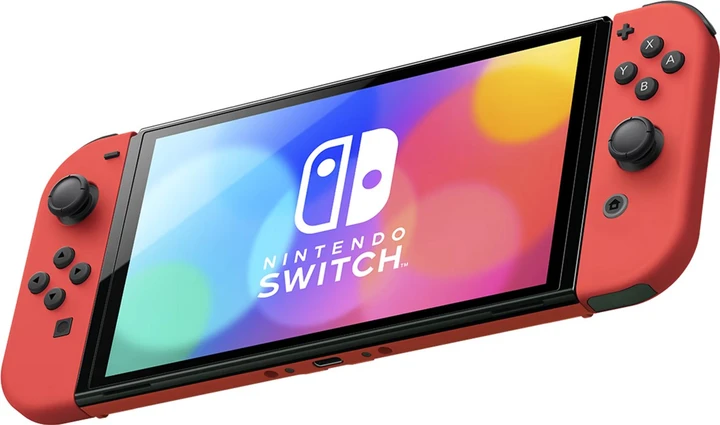 Портативна ігрова приставка Nintendo Switch OLED Model Mario Red Edition (045496453633)  Фото №0