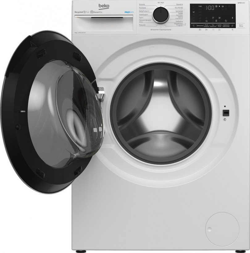 Пральна машина автоматична Beko B5WFU58408WBDC  Фото №1