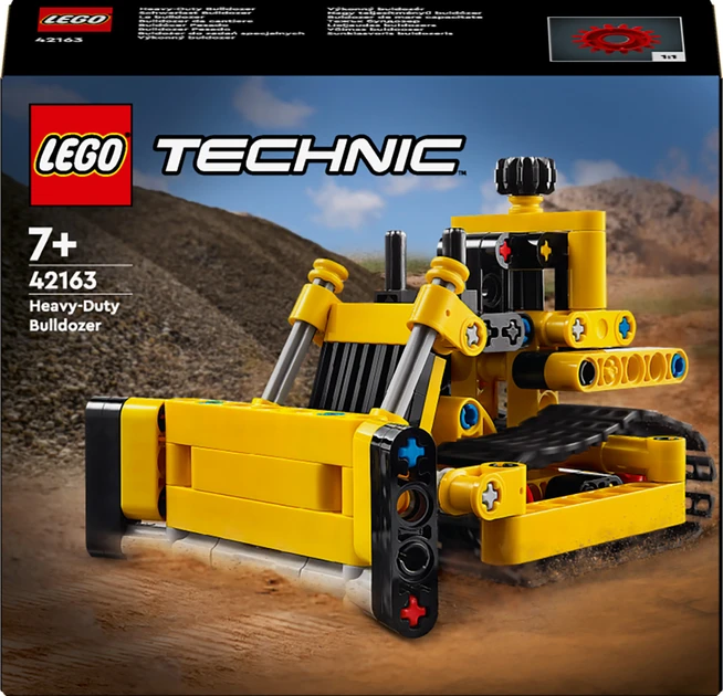 Блоковый конструктор LEGO Technic Сверхмощный бульдозер (42163)  Фото №0