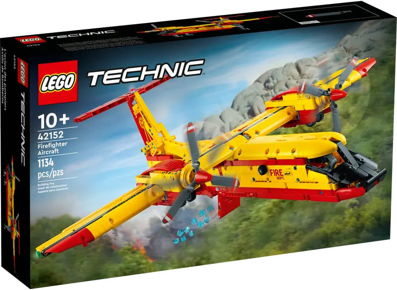 Блоковий конструктор LEGO Technic Пожежний літак (42152)