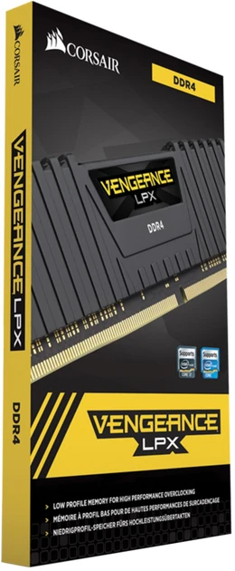 Память для настольных компьютеров Corsair 16 GB (2x8GB) Black DDR4 3600 MHz Vengeance LPX (CMK16GX4M2D3600C18)  Фото №4