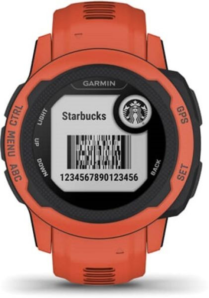 Смарт-часы Garmin Instinct 2S - Standard Edition Poppy (010-02563-16)  Фото №1