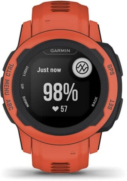 Смарт-часы Garmin Instinct 2S - Standard Edition Poppy (010-02563-16)  Фото №8