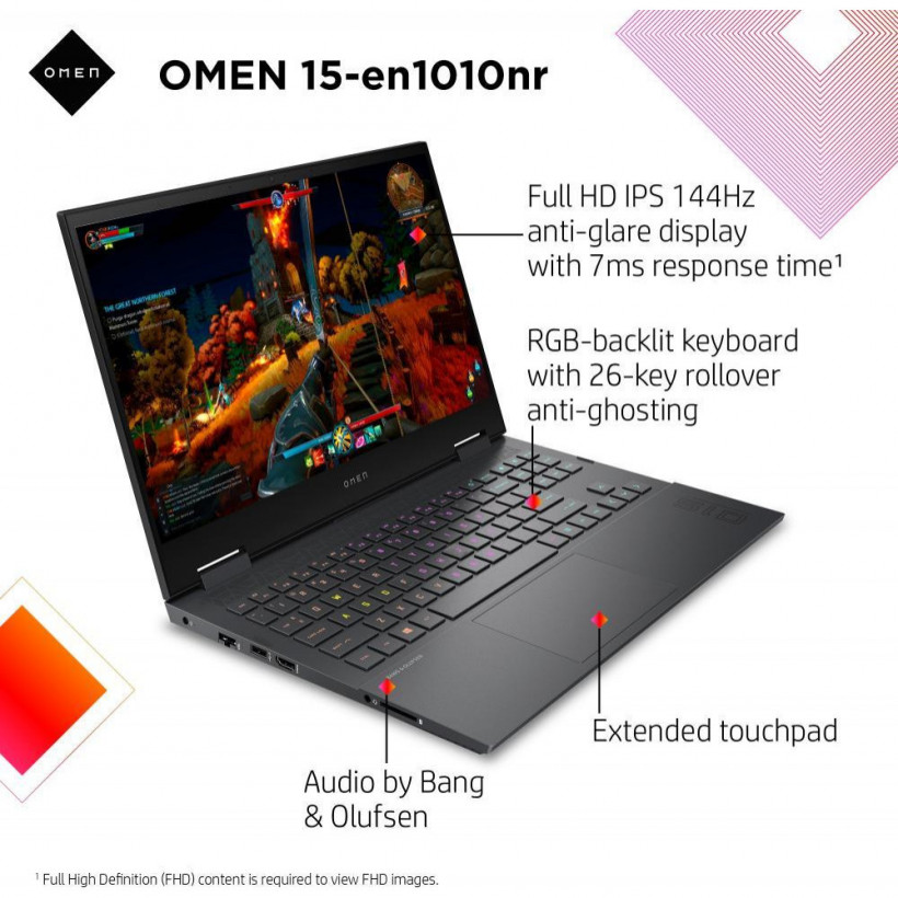 Ноутбук HP OMEN 15-en1010nr (3T0Z5UA)  Фото №5