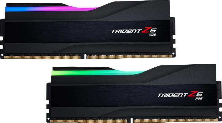 Пам&#039;ять для настільних комп&#039;ютерів G.Skill 32 GB (2x16GB) DDR5 6400 MHz Trident Z5 RGB Black (F5-6400J3239G16GX2-TZ5RK)