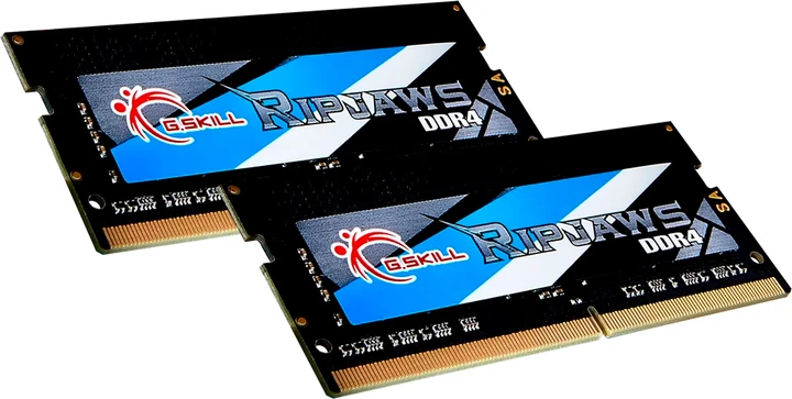 Пам&#039;ять для ноутбуків G.Skill 64 GB (2x32GB) SO-DIMM DDR4 3200 MHz Ripjaws (F4-3200C22D-64GRS)  Фото №1