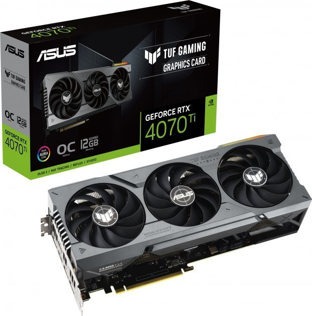 Видеокарта Asus TUF-RTX4070TI-O12G-GAMING  Фото №0