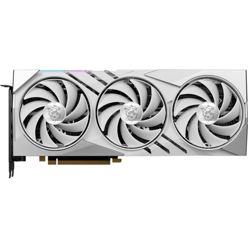 Видеокарта MSI GeForce RTX 4070 Ti GAMING X SLIM WHITE 12G (912-V513-442)  Фото №0