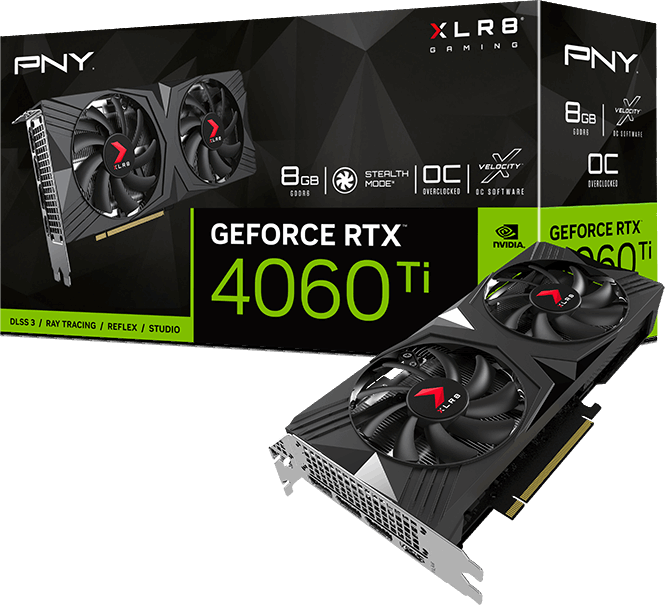 Відеокарта PNY GeForce RTX 4060 Ti 8GB VERTO (VCG4060T8DFXPB1-O)  Фото №5