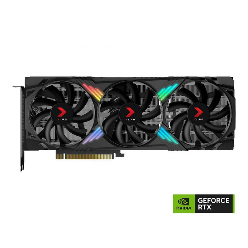 Видеокарта PNY GeForce RTX 4070 12GB XLR8 Gaming VERTO EPIC-X RGB (VCG407012TFXXPB1)  Фото №2