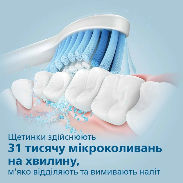 Електрична зубна щітка Philips Sonicare 3100 series HX3671/14  Фото №4