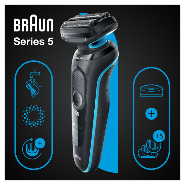 Електробритва чоловіча Braun Series 5 51-M4500cs  Фото №2