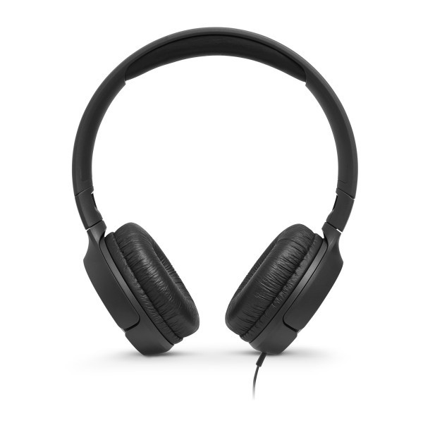 Навушники з мікрофоном JBL Tune 500 Black (JBLT500BLK)  Фото №1