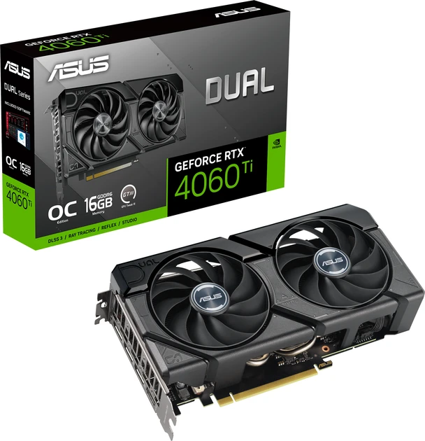 Видеокарта Asus DUAL-RTX4060TI-O16G  Фото №12