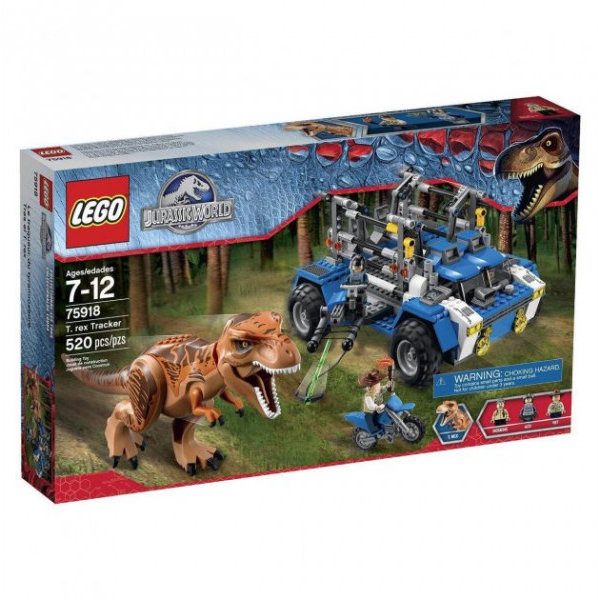 Блоковый конструктор LEGO Jurassic World Охотник на Тиранозавров (75918)