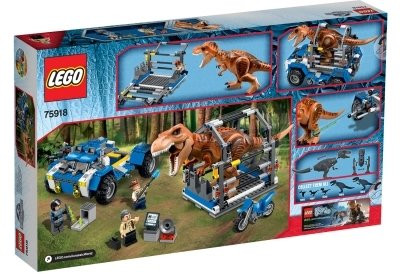 Блоковый конструктор LEGO Jurassic World Охотник на Тиранозавров (75918)  Фото №0