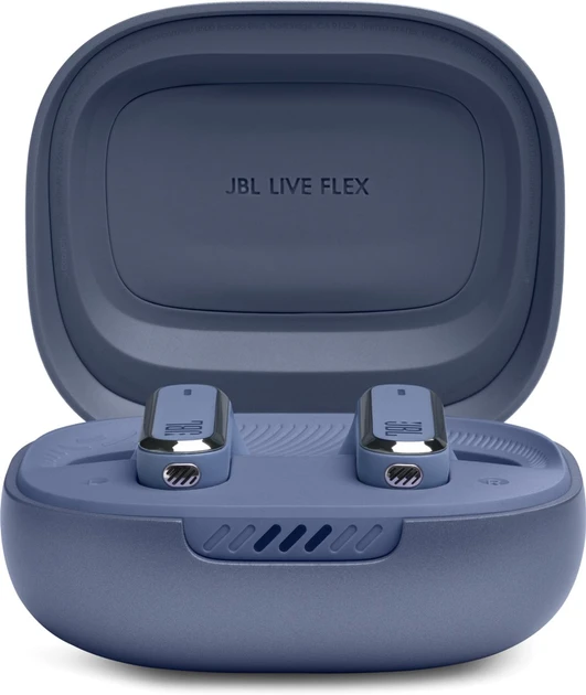 Наушники TWS JBL Live Flex, Blue (JBLLIVEFLEXBLU)  Фото №2