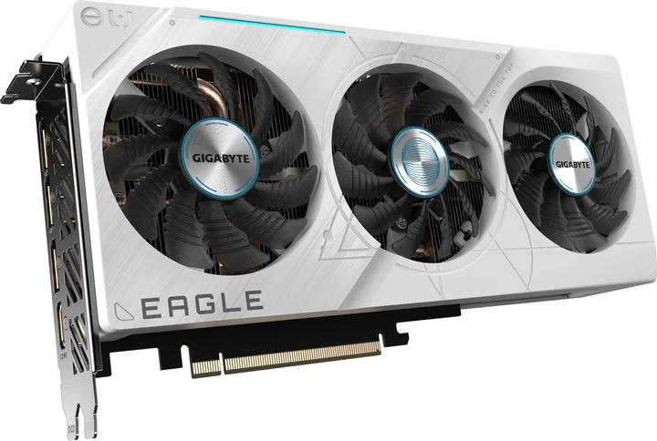 Відеокарта Gigabyte GeForce RTX 4070 SUPER EAGLE OC ICE 12G (GV-N407SEAGLEOC ICE-12GD)  Фото №1