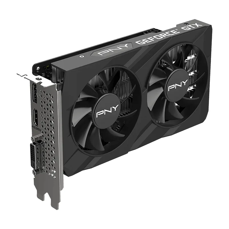 Відеокарта Pny GeForce GTX 1650 Dual Fan 4GB GDDR6 (VCG16514D6DFXPB1)  Фото №3