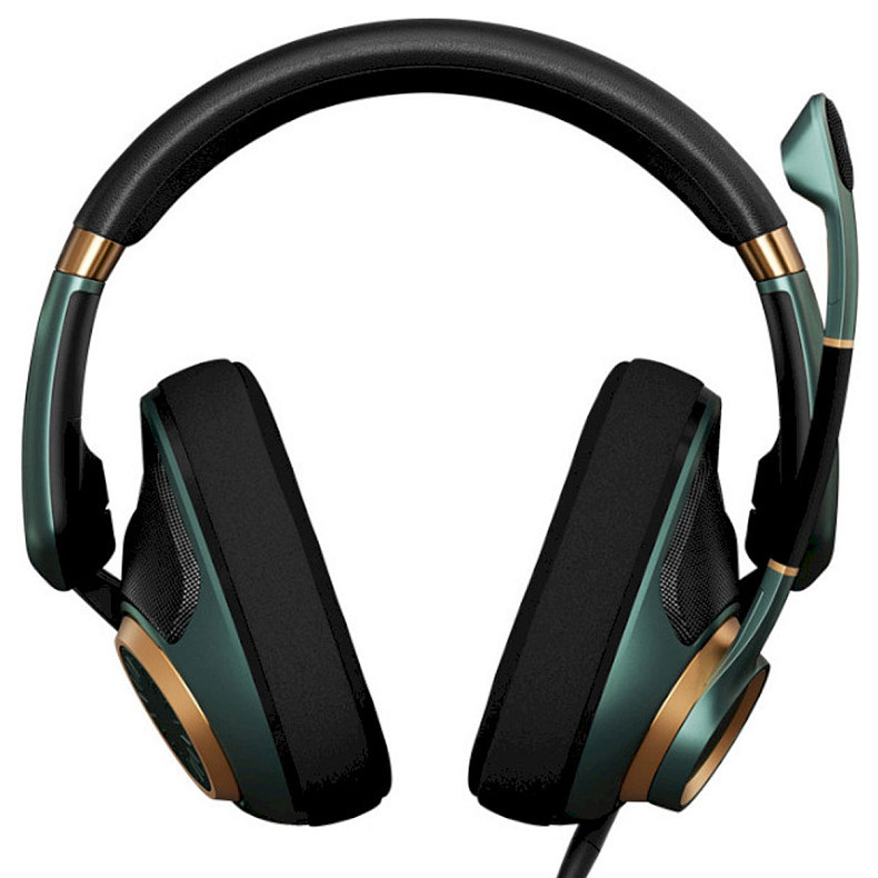 Навушники з мікрофоном Sennheiser EPOS H6PRO Open Racing Green (1000970)  Фото №0