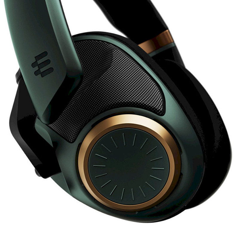 Навушники з мікрофоном Sennheiser EPOS H6PRO Open Racing Green (1000970)  Фото №1