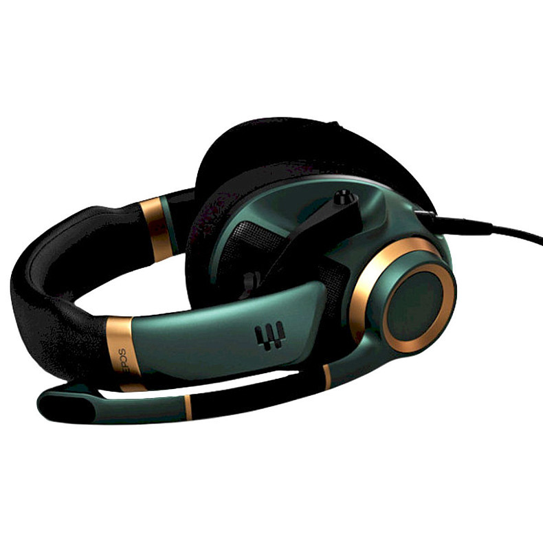 Навушники з мікрофоном Sennheiser EPOS H6PRO Open Racing Green (1000970)  Фото №2