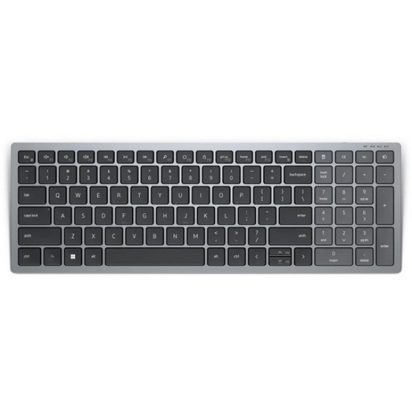 Клавіатура Dell Compact Multi-Device Wireless Keyboard KB740 (580-AKOZ)