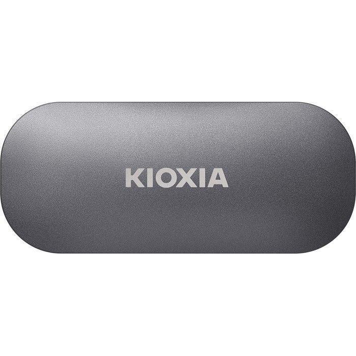 SSD накопитель Kioxia Exceria Plus Portable 500 GB Grey (LXD10S500GG8)  Фото №0