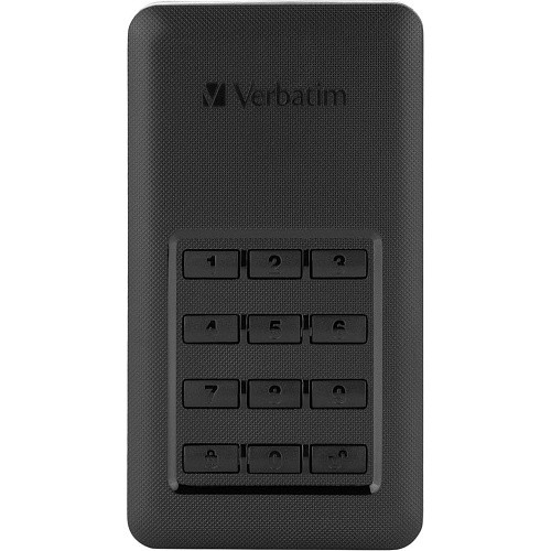 SSD накопичувач з апаратним шифруванням Verbatim Store &#039;n&#039; Go Portable 256 GB (53402)