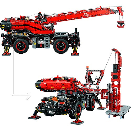 Авто-конструктор LEGO Technic Подъемный кран (42082)  Фото №8