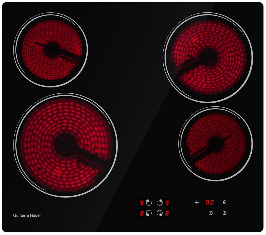 Варочная поверхность электрическая Gunter&amp;Hauer CER 640  Фото №1