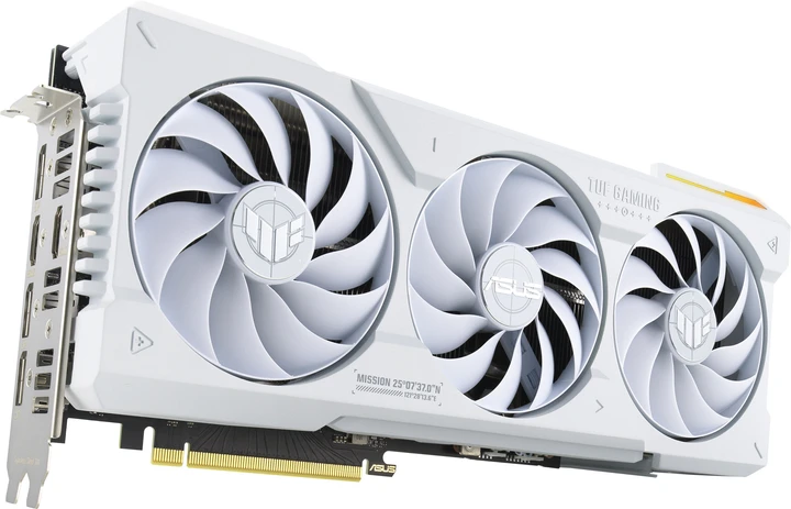 Видеокарта Asus TUF-RTX4070TIS-O16G-WHITE-GAMING  Фото №1