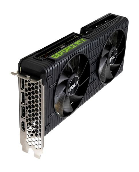 Видеокарта Palit GeForce RTX 3060 Dual (NE63060019K9-190AD)  Фото №2