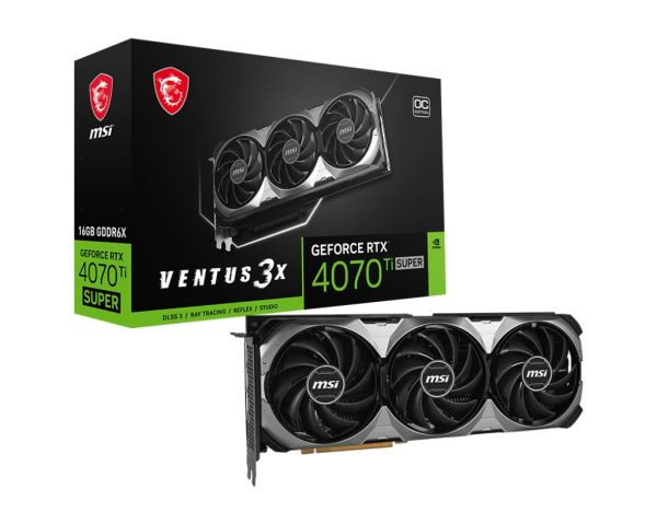 Видеокарта MSI GeForce RTX 4070 Ti SUPER 16G VENTUS 3X OC (912-V513-614)  Фото №5