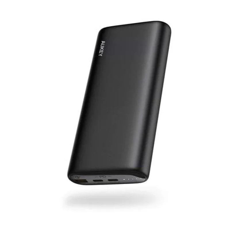 Внешний аккумулятор (павербанк) Aukey 20000mAh 20000mАh 65W Black (PB-Y37)  Фото №1