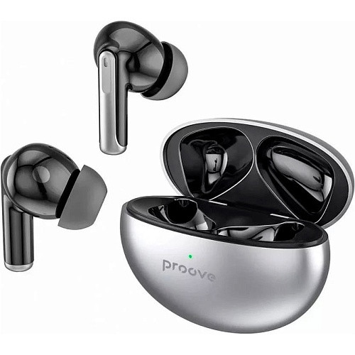 Навушники TWS Proove Thunder Buds ANC Gray (TWTB00010003)  Фото №1