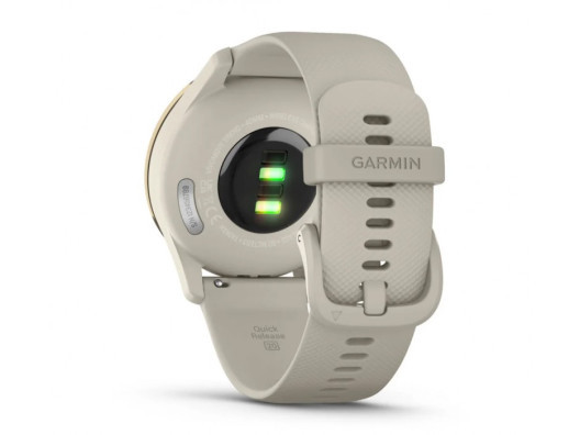 Смарт-часы Garmin Vivomove Trend Cream Gold S. Steel Bezel w. F. Gray Case and S. Band (010-02665-02)  Фото №3