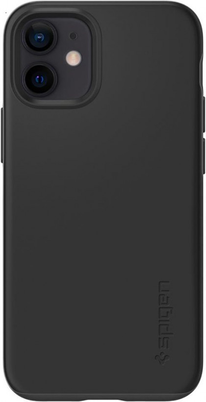 Чехол для смартфона Spigen для iPhone 12 Mini Thin Fit Black