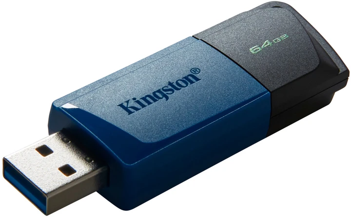 Флешка Kingston DataTraveler Exodia 64 GB M USB 3.2 Blue (DTXM/64GB)  Фото №2